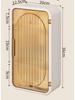 Wall-Mounted No-Drill Moisture-Proof Storage Box; Magnetic Dust-Proof Design for Bathroom and Kitchen Spice Organization.