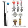 Werkzeuge zur Dellenentfernung ohne Lackieren für Karosserien, Aluminium-Dellenhammer mit Spitzen, Tap-Down-Tools, Dellenreparatur-Sets