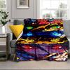 Anime Slayer Adventure  Blanket Flannel Blanket for Bed, Sofa, Camping, Hiking, Picnic Essentials, Gift for Family Fan Gifts