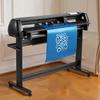 Vinyl Cutter Machine, 1350 mm Max Feed Width, Dual Blades, Adjustable Force and Speed, LED Display, Vinyl Plotter Cutter Printer Bundle with Sticker