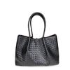 Borsa da Donna Grande in Vera Pelle Borsa Tote Borsa a Mano Lavorata a Maglia alla Moda Borsa in Pelle di Vacchetta Borsa da Donna Borsa a Tracolla Nuova 2025