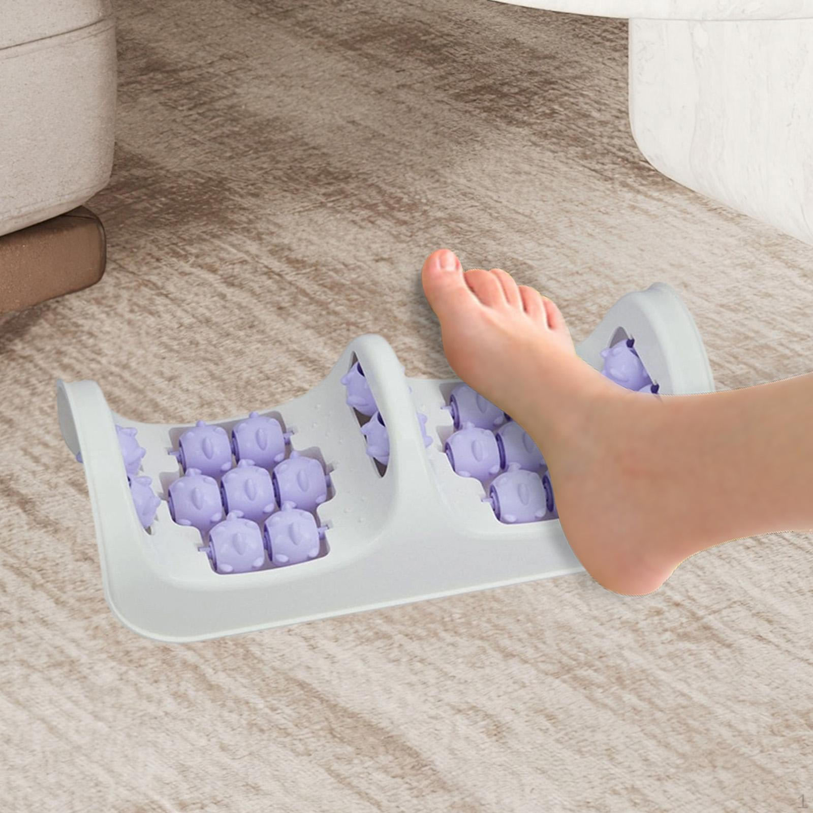 

Foot Massage Roller Feet Portable Gift Point Massaging Tool for Elderly Plantar фиолетовый