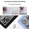 1 Piece Automatic Monitoring Desk Clock Multifunction Electronic Digital Temperature Large Lcd Screen Humidity Table Clock