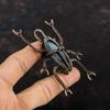 Labradorite Pendant Copper Wire Wrapped Pendant Handmade Labradorite Jewelry Gemstone Pendant Beetle Pendant For Gift Antique Copper Jewelry