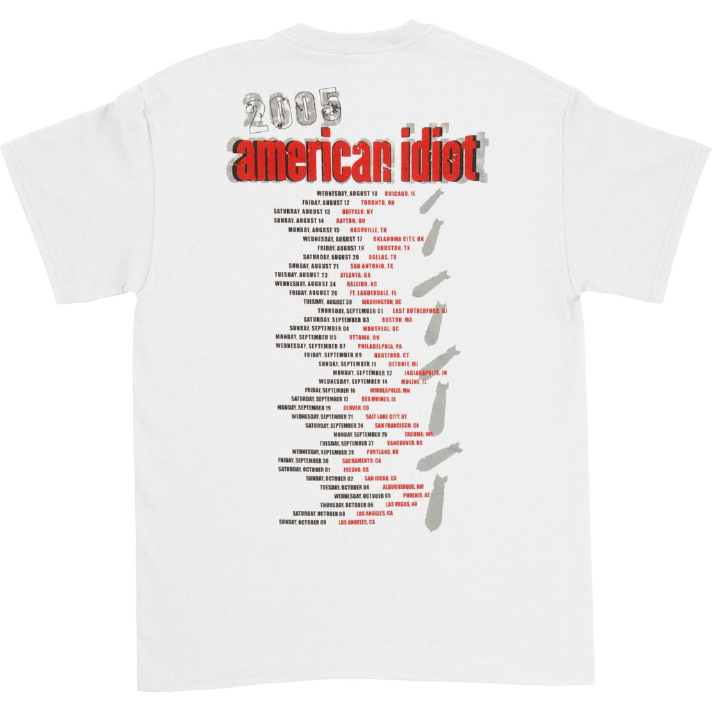 Green Day American Idiot T-Shirt Herren Damen Oversized Streetwear Y2k Kurzarm Sommer Freizeit Locker Männlich Weiblich Kleidung