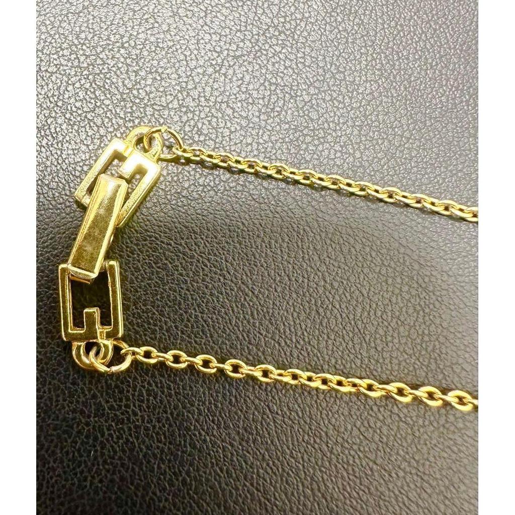 Used *Givenchy G logo necklace