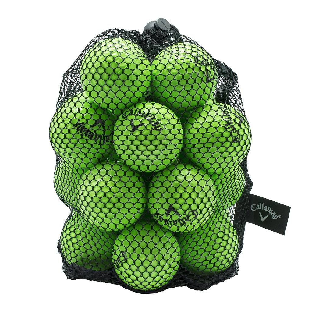 Callaway Piłka Treningowa Callaway HX Piłka Treningowa Opakowanie 18 sztuk 070021500051 Limonkowa