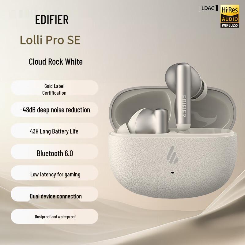 

Edifier Lolli Pro SE True Wireless ANC Earbuds