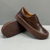 Autumn new leather glossy board shoes casual sports low-top plain ysd