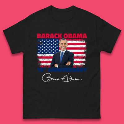 Μπαράκ Ομπάμα 15η Επέτειος Ανδρικά T-shirts Γυναικεία Μπλουζάκια