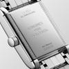 [LONGINES] Mini DolceVita Sector Dial Art Deco Rectangular Stainless Steel Women's Watch (L5.200.4.75.6)