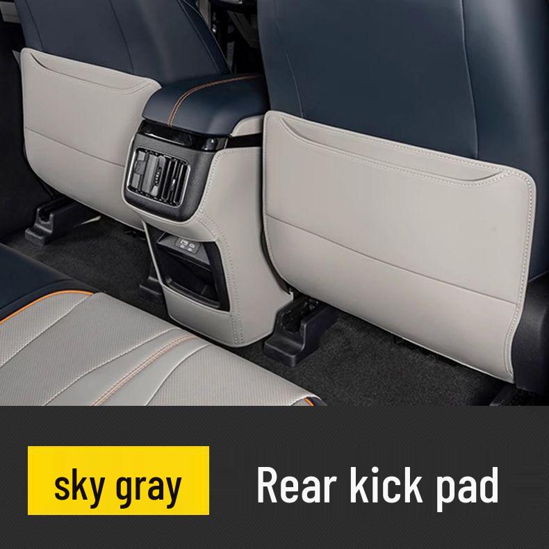 Rear Seat Anti-Kick Mats for BYD Models: Seal 06, Sea Lion 07, Han, Tang, Seagull, Yuan UP, Yuan Plus, Qin L