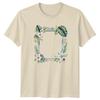 Tropical Plants Nature Frame Graphic Tee Mens Womens T Shirt Botanical Foliage