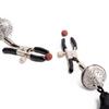 MOGlovers Adult Toy Women Sm Metal Nipple Clamp with Tassels Y Toys for Men Bdsm Clip on Ring