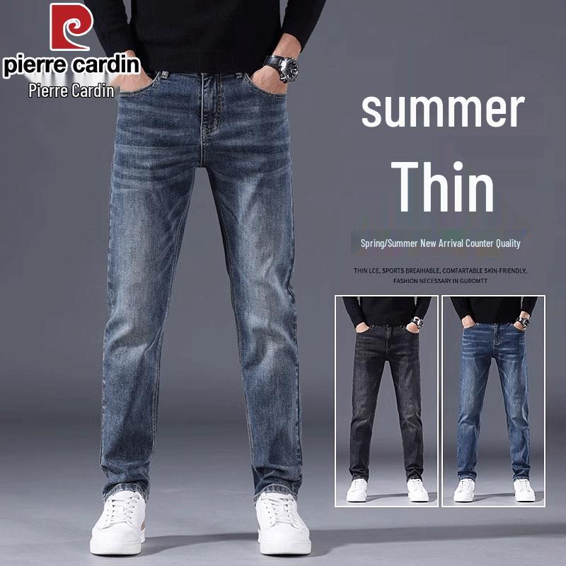 Pierre Cardin Men's Slim Straight Denim Jeans