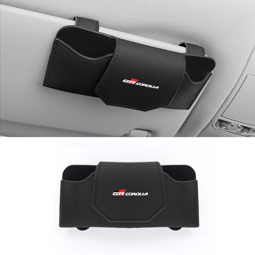

[GR Corolla Exclusive] Sunglasses Holder GR COROLLA Exclusive Logo Glasses Holder GR Corolla 14 Series Grade Applicable Car Glasses Case Easy to