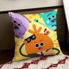 The Bumble anime NNums Cushion Cover Reversible Soft Durable Pillow Cover Home  Car MultiScene Use for Daily Comfort