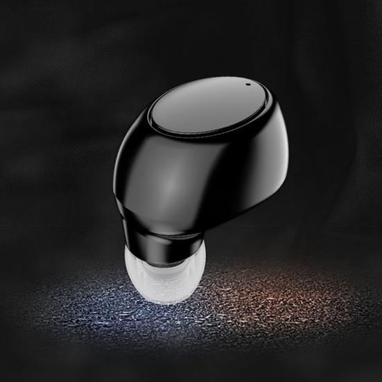 1Pc X6 Wireless Headphone Handsfree Voice Prompt ABS Stereo Bluetooth-compatible 5.0 Earbud for Sports