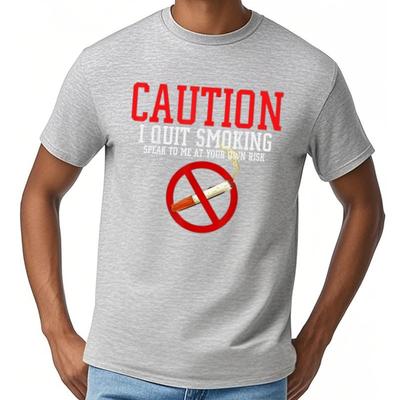 New Quit Smoking Gift Stop Smoke Free Unisex Funny Tshirt Tee Gift Usa