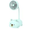 Cute Cartoon Piggy USB Charging Home Bear Portable Office Table Cooling Fan