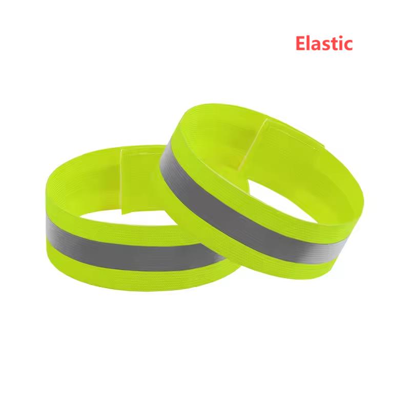 Highlight Straps Adjustable Safety Vest Elastic Band For Adults And Children Running Riding Clothing 12 Colors