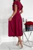 2023 European & American V-Neck Ruffle Sleeve Casual Party Dress