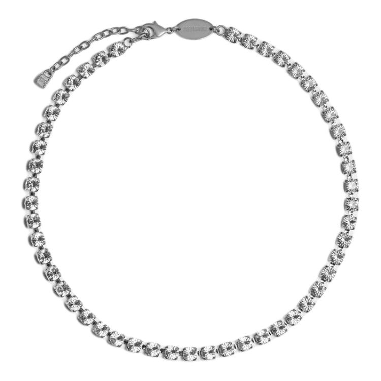 

Dsquared2 Brand Logo Design Brass Necklace Unisex necklace Silver NEM029959400001M1319 F,Silver