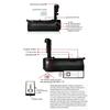 Camera Infrared Remote Control Holder Battery L Hand Grip for BG-E9 LP-E6