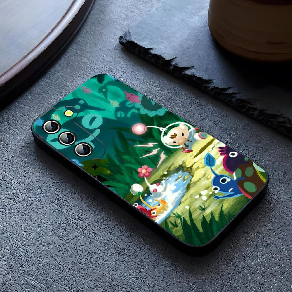 PIKMIN 4 Phone Case For Samsung Galaxy S26 S24 S23 S22 S25 S21 S20 Ultra Fe Plus A54 A24 A55 A53 Coque