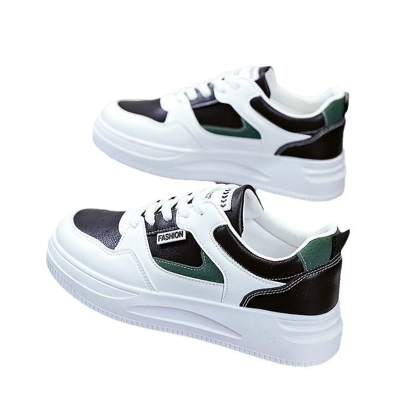 BigSize Small White FootPairs for Lady BrandNew FallSeason Lady FootPairs Korean Style Versatile DailyWear Ins Super Hot FootPairs CampusUse Thick