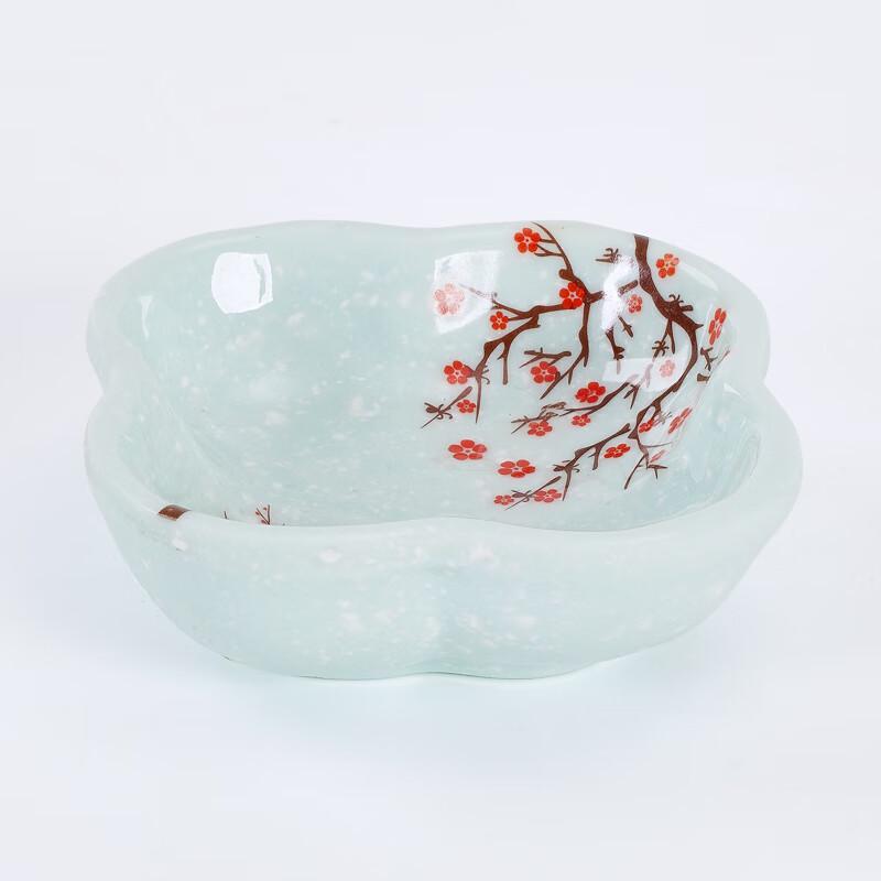 Yangge Melamine Plum Blossom Dipping Dish
