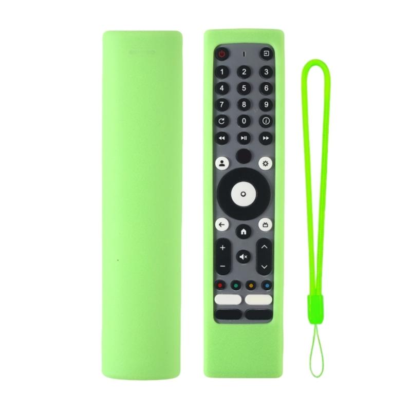 Durability Shockproof Silicone Cover For RMC3295 4K Voice Remote Case Sleeve With AntiSlip Grip Multiple Color Option