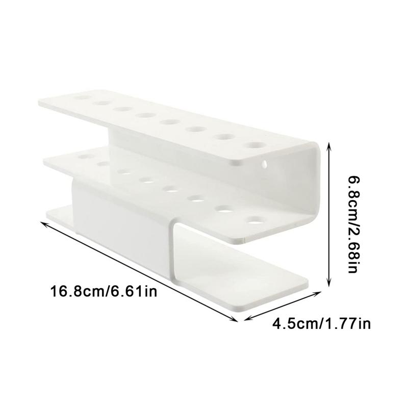 

Настенный держатель для дротиков в помещении, 8-отверстий, акриловая стойка для хранения дротиков белый