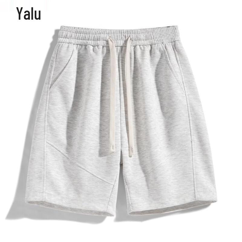 Yalu Men s Casual Patchwork Sweat Shorts 2XL