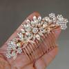 1pc Luxurious Bridal Hair Accessory Sparkling Rhinestone Headpiece for Wear Wedding Parties Ceremonies Women's Jewelry Hairpins