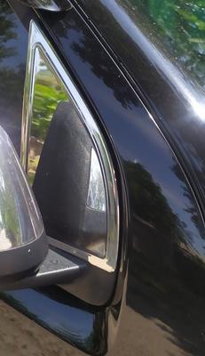 Deflector de viento (2 piezas, acero inoxidable) Para Nissan Navara 2006-2015