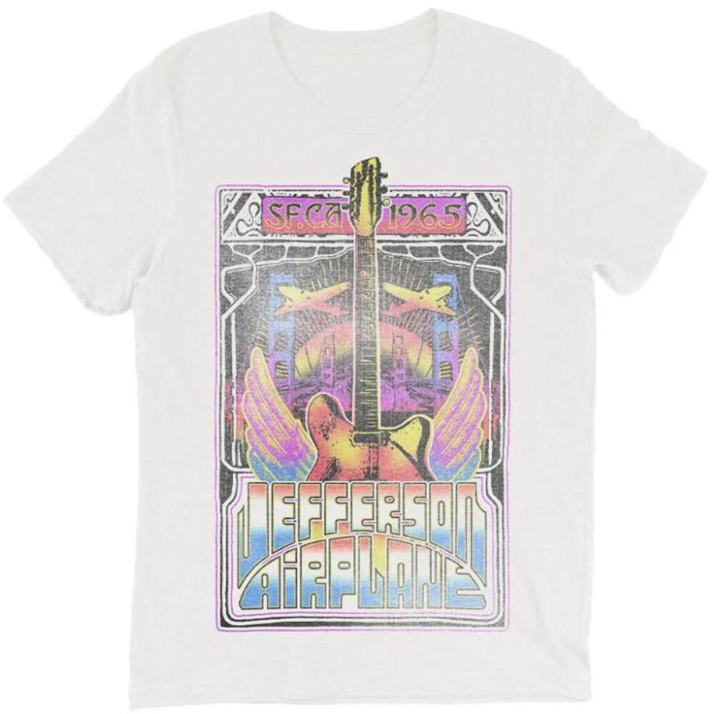 Jefferson Airplane Guitar Wings T-Shirt XL