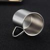 200ml-500ml Mug,304 Stainless Steel Double Cover Water Cup, Coffee Mug, Beer Mug, Household Milk Mug, Children's Water Mug