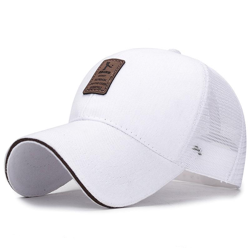 Summer Sun Protection Men's and Women's Mesh Baseball Cap for Outdoor Sports and Casual Wear