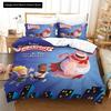 Fashion Cartoon Kawaii Captain Underpants Bedding Set Single Twin Full Queen King Size Bed Set Adult Boy Bedroom Duvetcover Sets