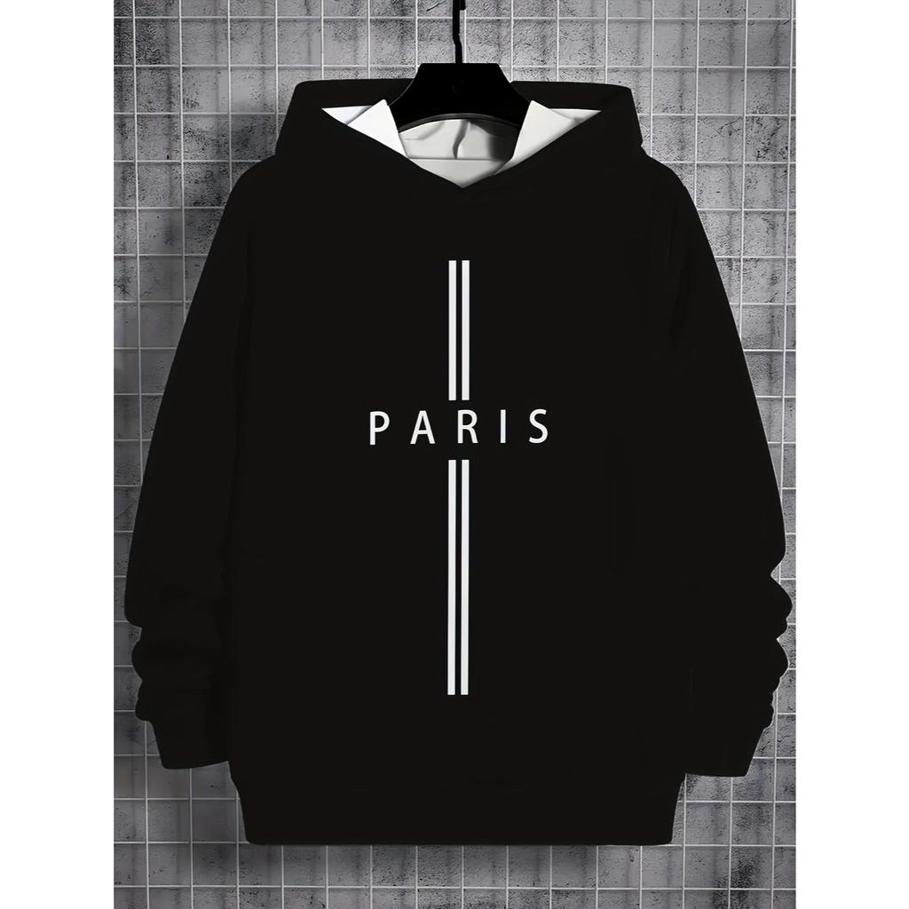 Guttegenser med 3D-trykk, avslappet genser for gutter, hettegenser for utendørs bruk