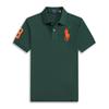 Camisa Polo Masculina com Bordado Big Pony Verão Manga Curta Camiseta Business