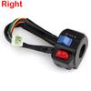 Aluminum 22mmATV Motorcycle Switches Motorbike Horn Button Turn Signal Electric Fog Lamp Light Start Handlebar Controller Switch