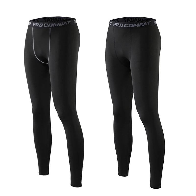 Pánské rychleschnoucí kompresní sportovní legíny pro fitness, běh, basketbal a fotbal