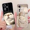For OPPO Reno11 F 11 Pro 5G Cute Flower Butterfly Cat Painted Case For Oppo Reno11 Reno 11F 11Pro Soft Silicone TPU Phone Cases