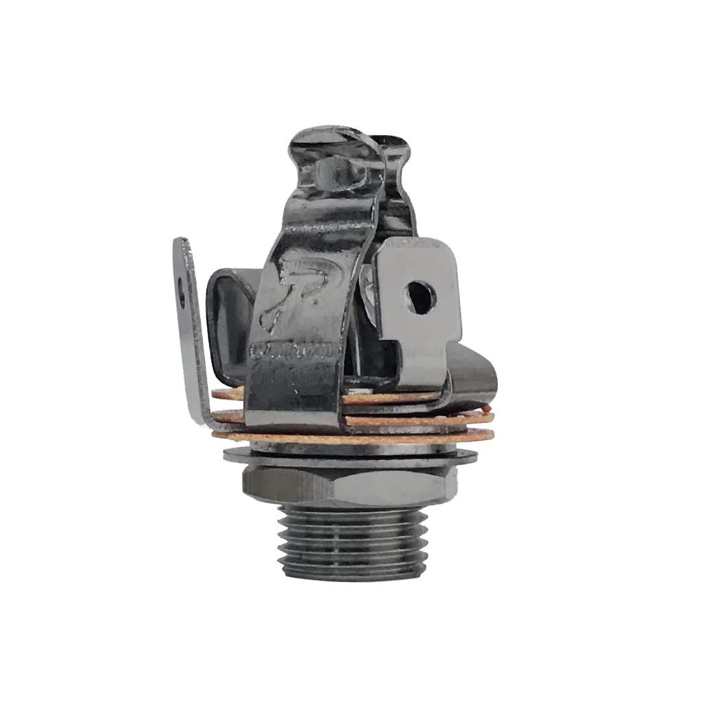 PURE TONE Open Inch Black PTT2BN Jack, Size, Stereo, Nickel,