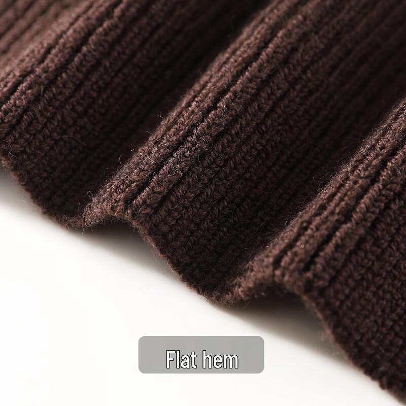 Antonio Men's Old Money Merino Wool Thickened Cardigan