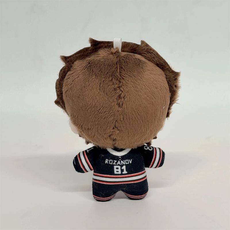 10cm Beheizte Rivalität Plüschpuppen Anhänger Feiertagsgeschenke Mini Shane Hollander Bedruckte Stoff-Rucksackspielzeuge Sammlerstücke für Fans