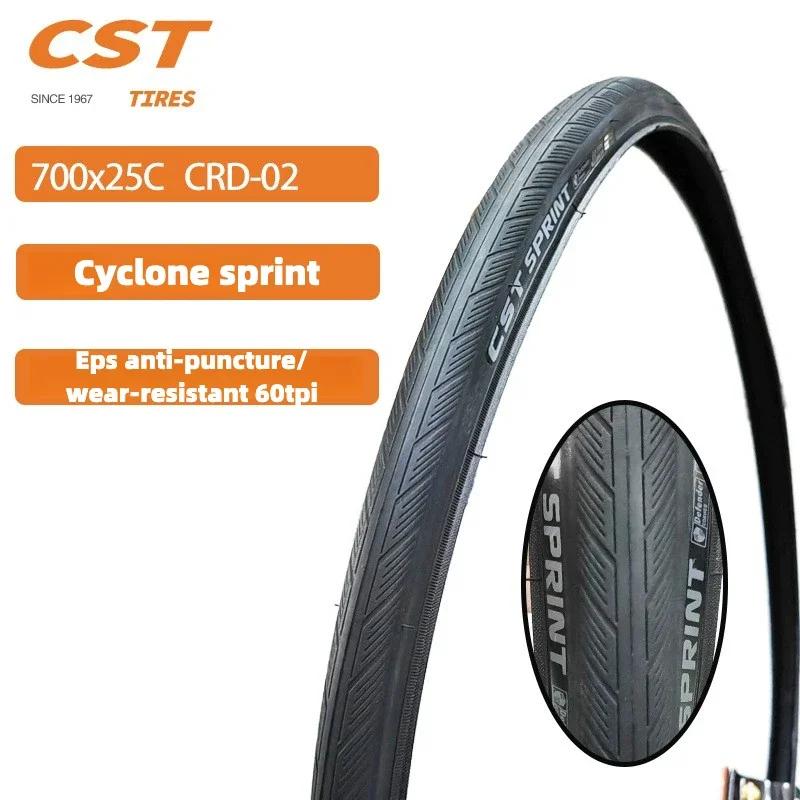 CST Zhengxin SPRINT-Hurricane road training tire CRD-02 700x25/28 stab-proof bicycle tire CRD-02-700x25C