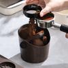 Coffee Knock Box Espresso Grounds Container Anti Slip Espresso Dump Bin Grind Beveled Barista Goods Cafe Bar Accessories